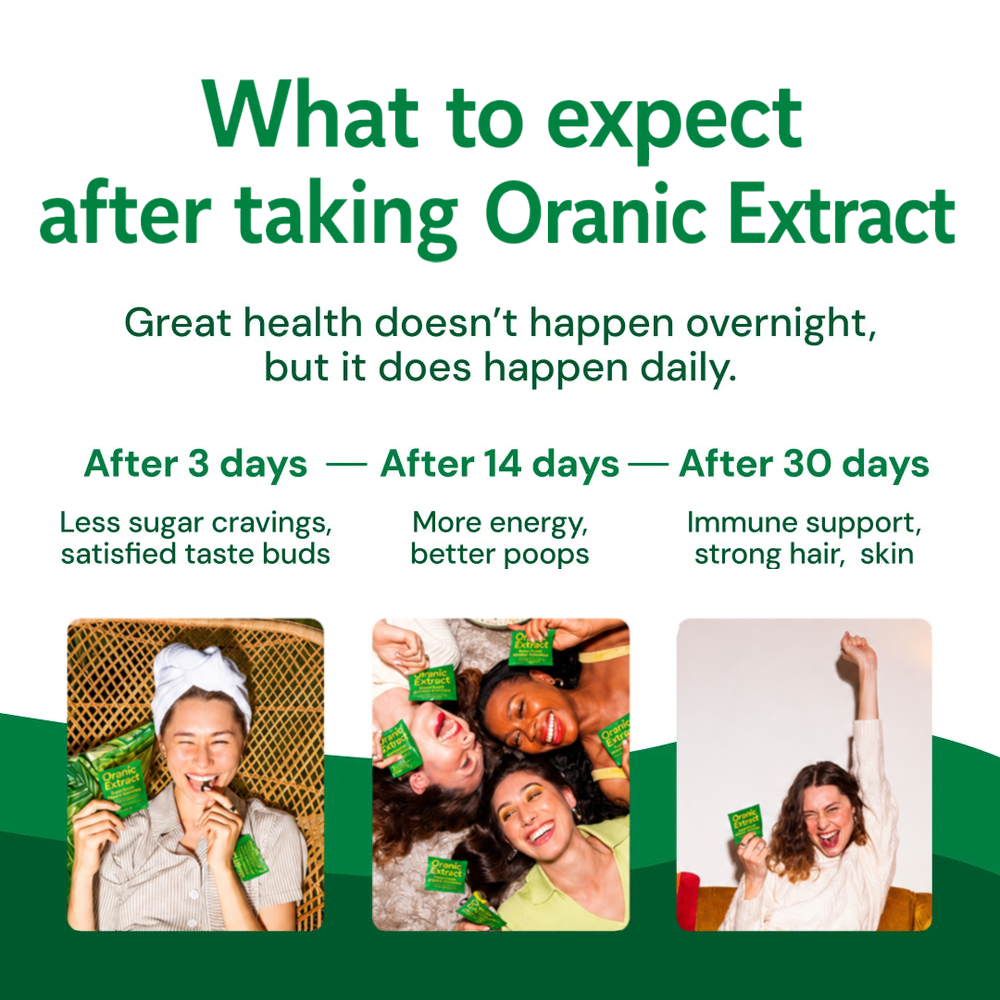 Oranic Extract Superfood Gummies