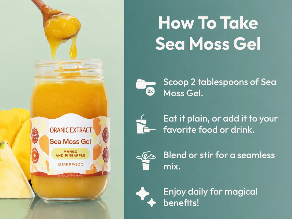 ORANIC EXTRACT® Sea Moss Gel Superfood