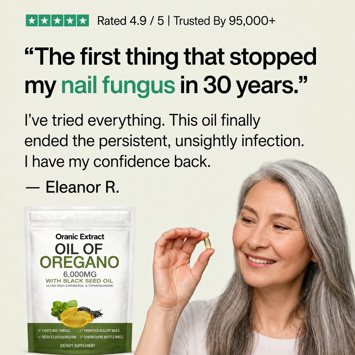 ORGATICS EXTRACT - ELIMINATES NAIL FUNGUS
