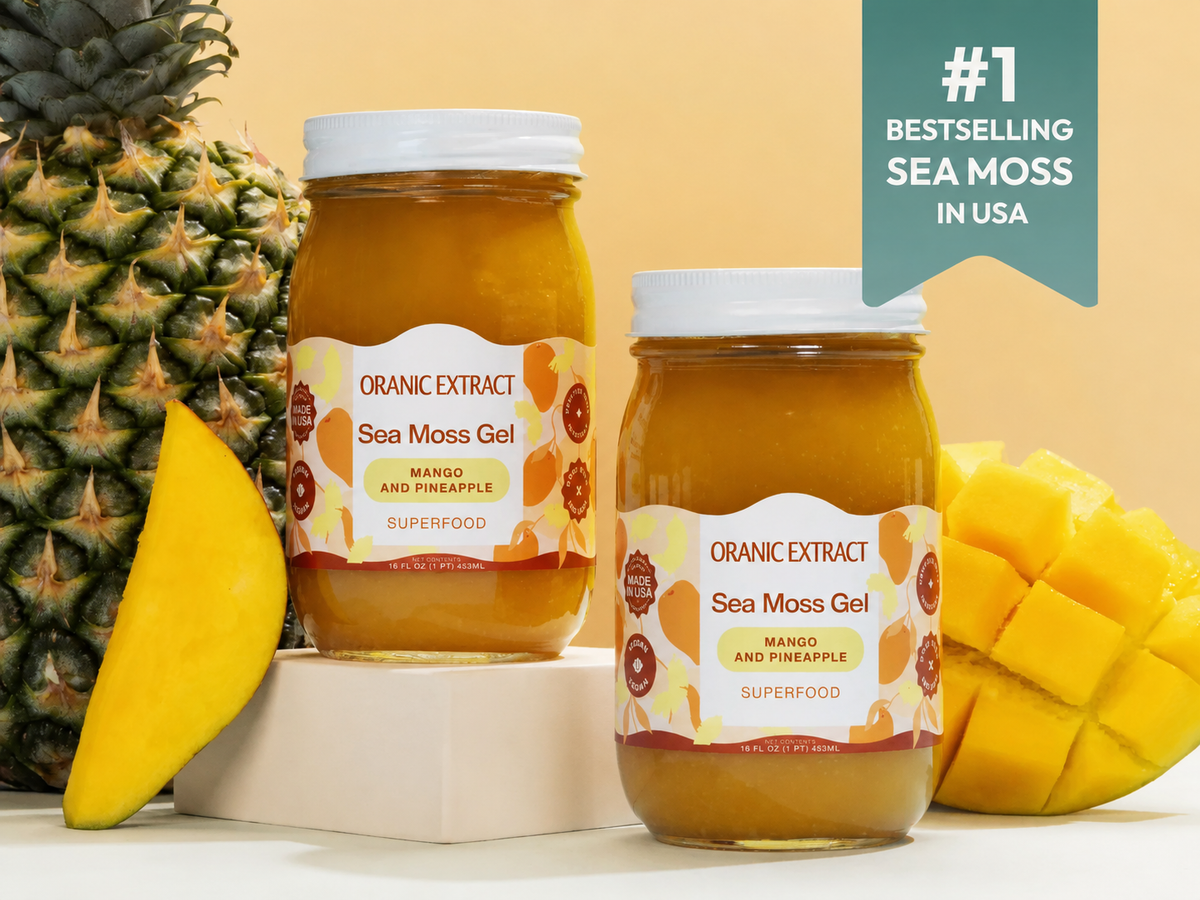 ORANIC EXTRACT® Sea Moss Gel Superfood